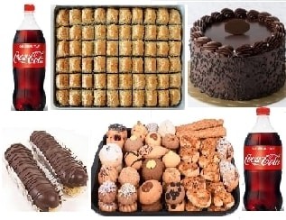 Misafirlerin Vazgeçilmezi Kuru Pasta Ekler Baklava ve Pasta Seti